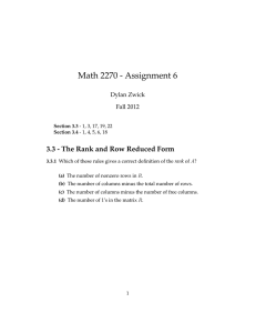 Math 2270 - Assignment 6 Dylan Zwick Fall 2012