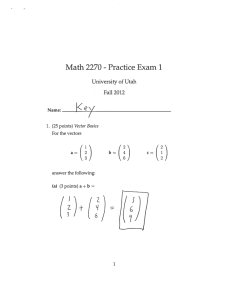 i&lt;ey Practice Exam 1 Math 2270 41