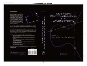 Quantum Communications Q