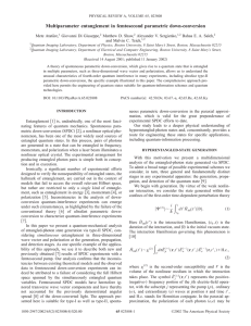 Multiparameter entanglement in femtosecond parametric down-conversion