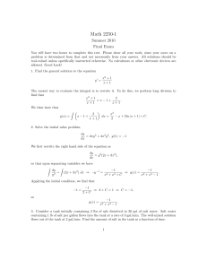 Math 2250-1 Summer 2010 Final Exam