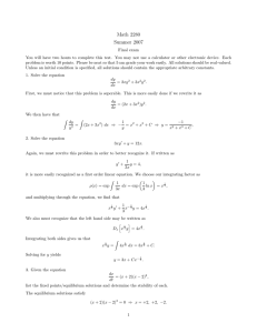 Math 2280 Summer 2007