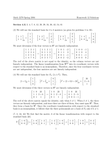 Math 2270 Spring 2004 Homework 12 Solutions