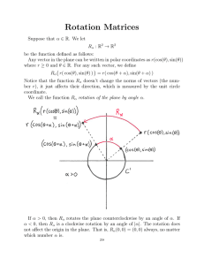 Rotation Matrices