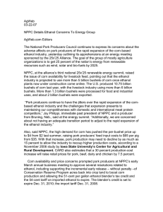 AgWeb 03-22-07  NPPC Details Ethanol Concerns To Energy Group