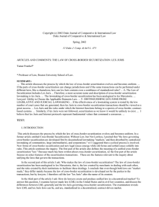Copyright (c) 2002 Duke Journal of Comparative &amp; International Law