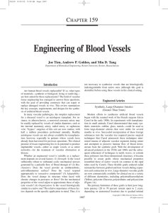 Engineering of Blood Vessels C 159 HAPTER