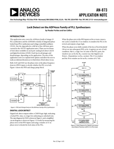 AN-873 APPLICATION NOTE