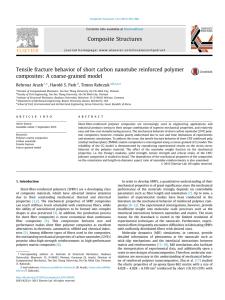 Tensile composites: A coarse-grained model Behrouz ,