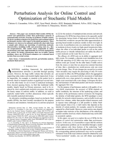 Perturbation Analysis for Online Control and Optimization of Stochastic Fluid Models