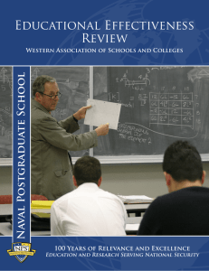 Educational Effectiveness Review l oo