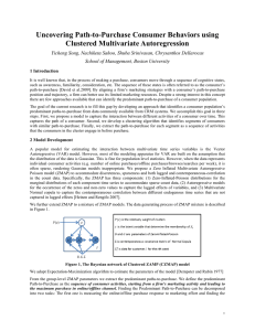 Uncovering Path-to-Purchase Consumer Behaviors using Clustered Multivariate Autoregression