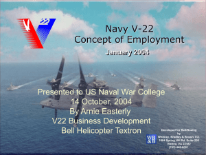 Navy V-22 Concept of Employment