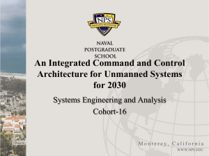 An Integrated Command and Control Architecture for Unmanned Systems for 2030