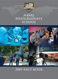 Naval Postgraduate school 2009 fact book