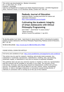 This article was downloaded by: [Boston University] Publisher: Routledge