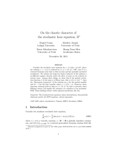 On the chaotic character of the stochastic heat equation, II