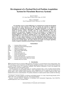 Development of a Payload Derived Position Acquisition