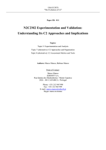 N2C2M2 Experimentation and Validation: Understanding Its C2 Approaches and Implications