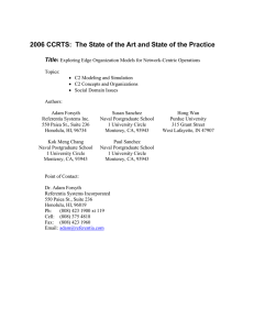 2006 CCRTS:  The State of the Art and State...  Title
