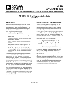 AN-960 APPLICATION NOTE