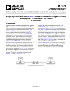 AN-1370 APPLICATION NOTE