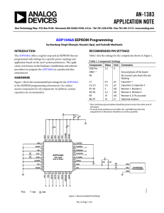 AN-1383 APPLICATION NOTE