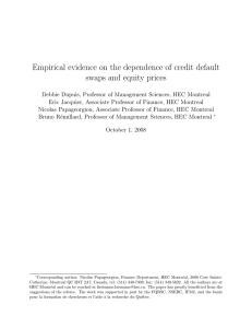 Empirical evidence on the dependence of credit default