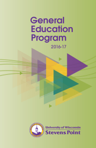 General Education Program Stevens Point