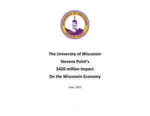 The University of Wisconsin Stevens Point’s $420 million Impact