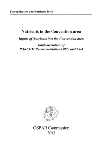 Eutrophication and Nutrients Series