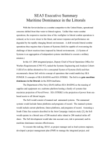 SEA5 Executive Summary Maritime Dominance in the Littorals