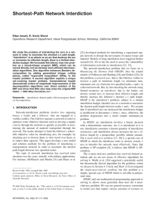 Shortest-Path Network Interdiction