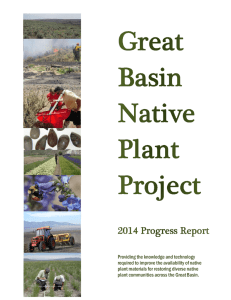 Providing the knowledge and technology plant materials for restoring diverse native