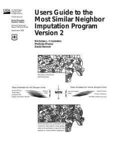 } { Users Guide to the Most Similar Neighbor