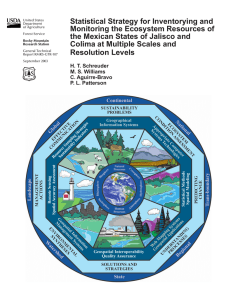 Statistical Strategy for Inventorying and Monitoring the Ecosystem Resources of