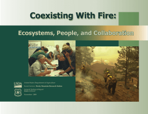 Coexisting With Fire: Ecosystems, People, and Collaboration