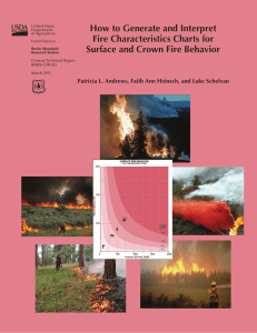 How to Generate and Interpret Fire Characteristics Charts for