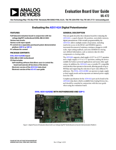 Evaluation Board User Guide UG-472