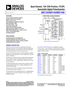 AD5124 AD5144 AD5144A /