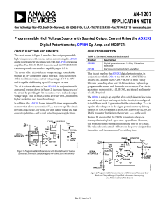 AN-1207 APPLICATION NOTE