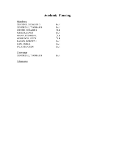 Academic  Planning  Members