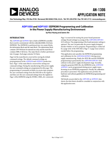 AN-1306 APPLICATION NOTE  in the Power Supply Manufacturing Environment