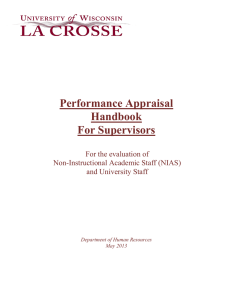 Performance Appraisal Handbook For Supervisors