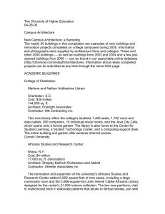 The Chronicle of Higher Education 04-28-06  Campus Architecture