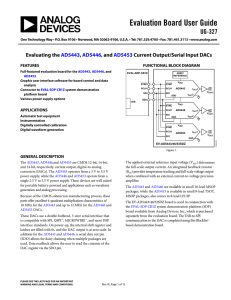 Evaluation Board User Guide UG-327