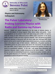 The Pulsar Laboratory: Probing Extreme Physics with Radio and Gamma-ray Pulsars