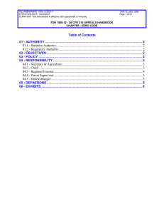 WO AMENDMENT 1509.12-2007-1 1509.12_zero_code EFFECTIVE DATE:  04/20/2007 Page 1 of 33