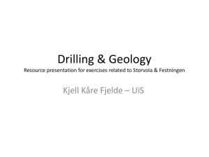 Drilling &amp; Geology Kjell Kåre Fjelde – UiS