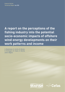 A report on the perceptions of the socio-economic impacts of offshore